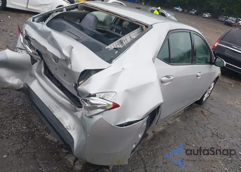 2016 Toyota Corolla Le из США, поврежденный, VIN 2T1BURHE8GC622668